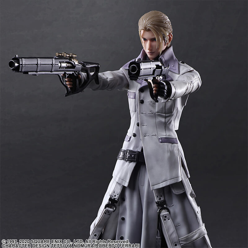 FINAL FANTASY VII REMAKE - RUFUS SHINRA PLAY ARTS KAI FIGURE