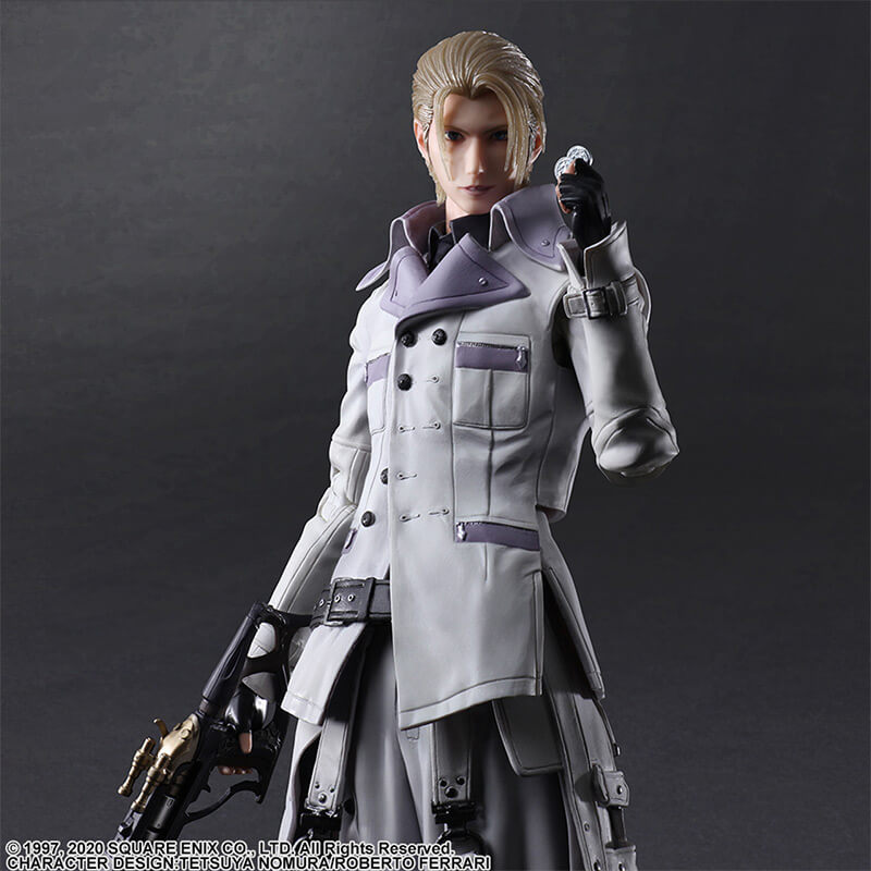 FINAL FANTASY VII REMAKE - RUFUS SHINRA PLAY ARTS KAI FIGURE