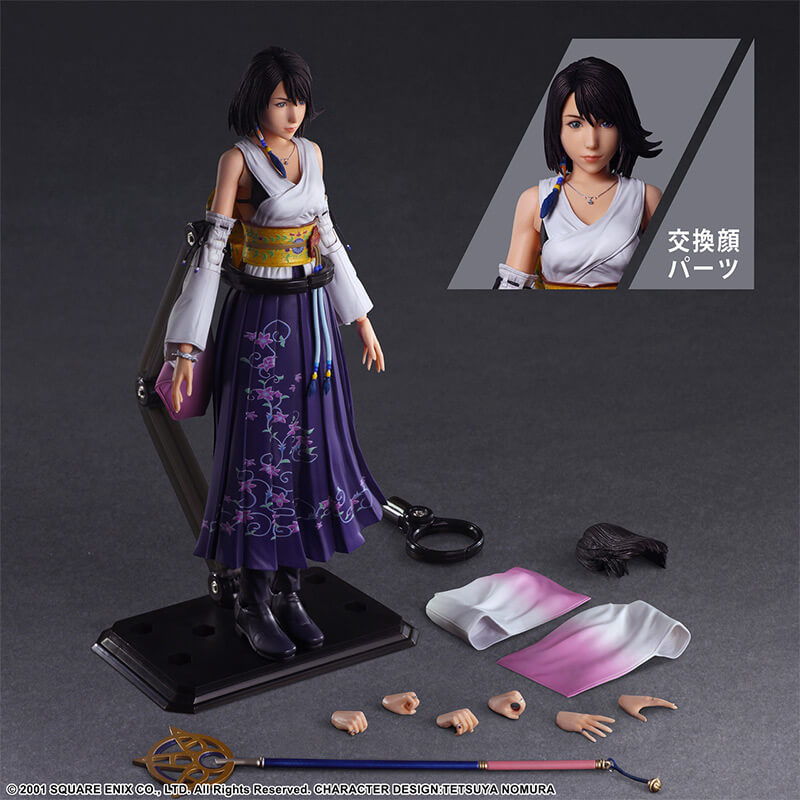 FINAL FANTASY X PLAY ARTS KAI - YUNA