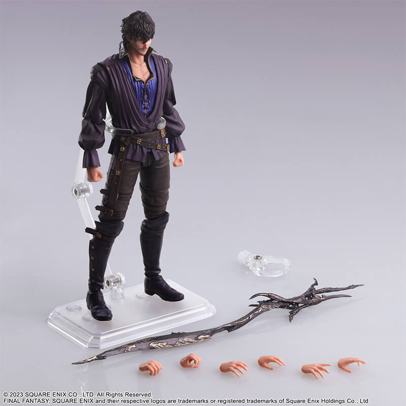 FINAL FANTASY XVI - BARNABAS FIGURE THARMR BRING ARTS