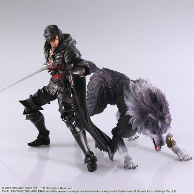 Final Fantasy XVI - Clive Rosfield & Talgor Bring Arts Figures