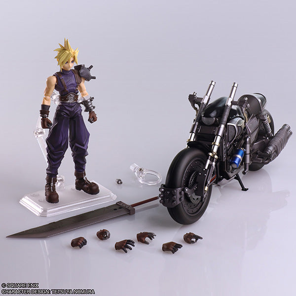 FINAL FANTASY VII - BRING ARTS - CLOUD STRIFE & HARDY DAYTONA