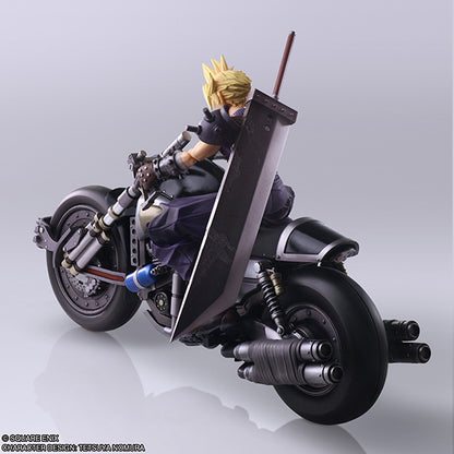 FINAL FANTASY VII - BRING ARTS - CLOUD STRIFE & HARDY DAYTONA