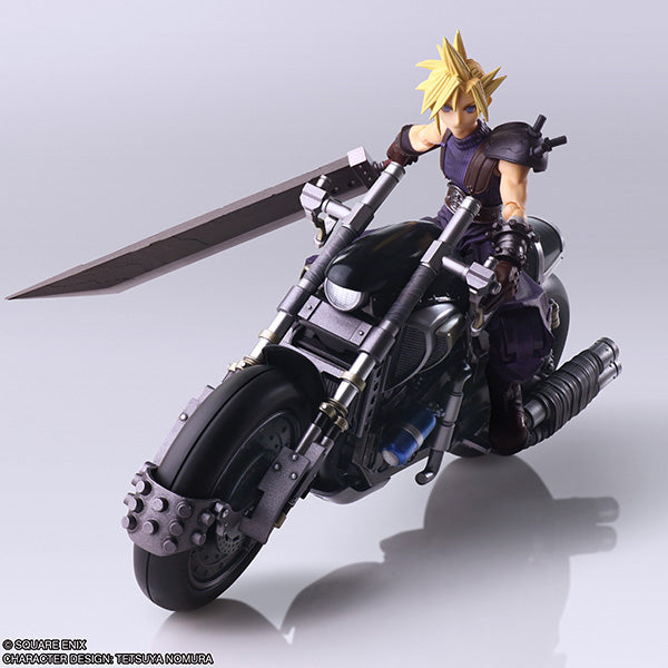 FINAL FANTASY VII - BRING ARTS - CLOUD STRIFE & HARDY DAYTONA