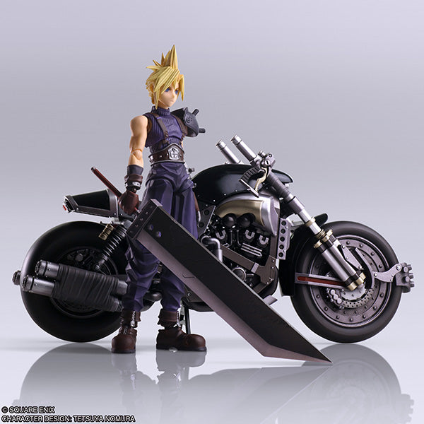 FINAL FANTASY VII - BRING ARTS - CLOUD STRIFE & HARDY DAYTONA