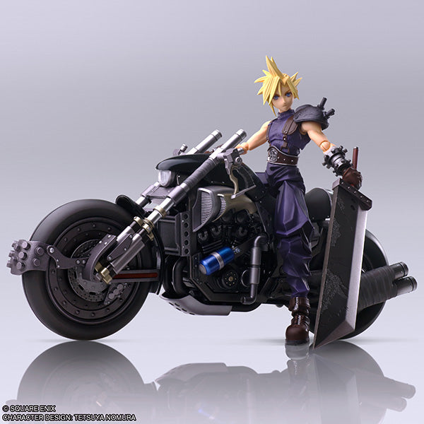 FINAL FANTASY VII - BRING ARTS - CLOUD STRIFE & HARDY DAYTONA