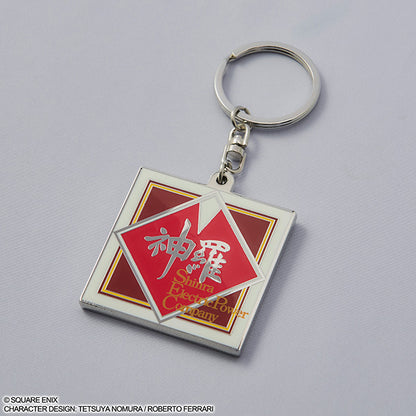 FINAL FANTASY VII REBIRTH - METAL KEYCHAIN SHINRA COMPANY