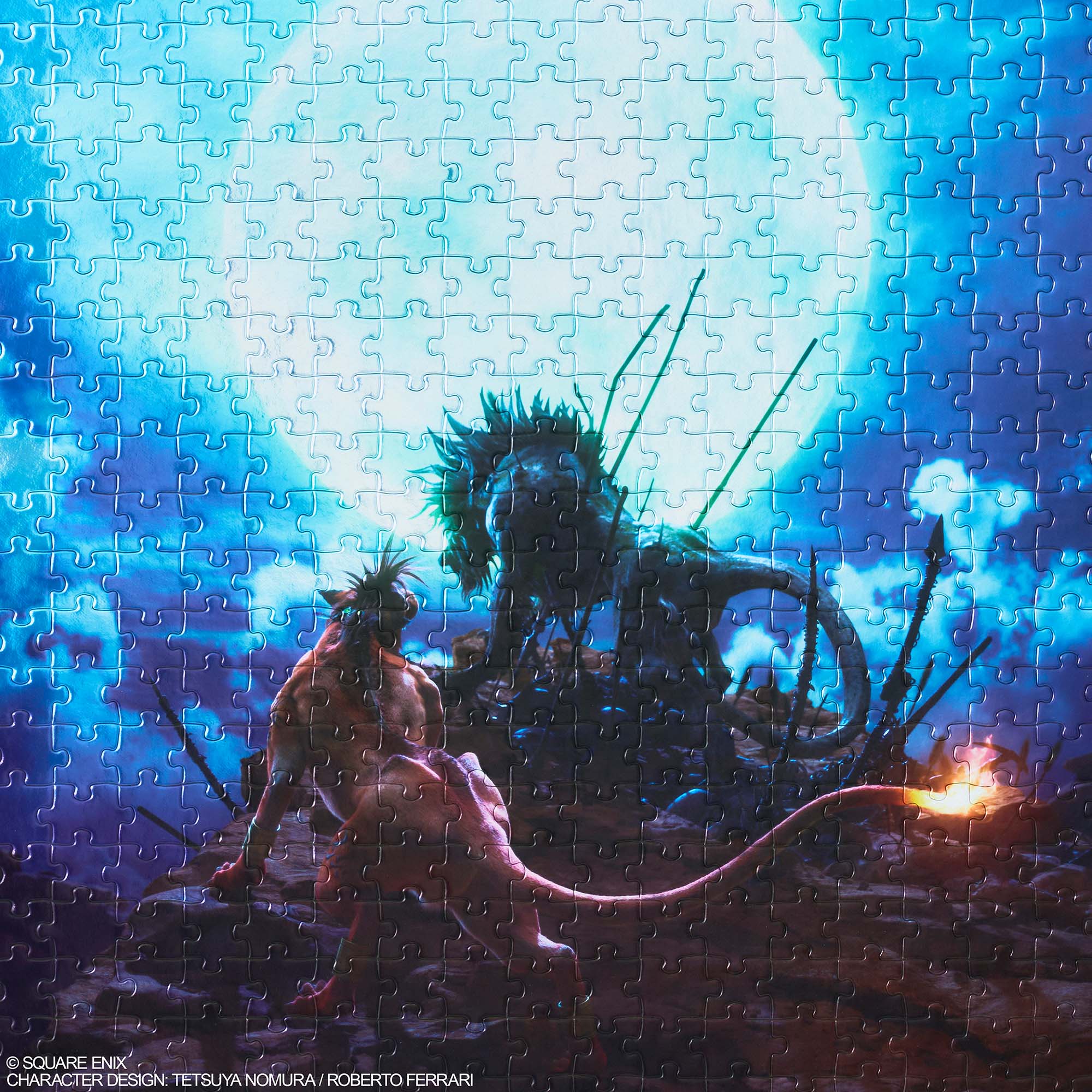 FINAL FANTASY VII REBIRTH JIGSAW PUZZLE - 500 PIECE JIGSAW PUZZLE KEY ART RED XIII