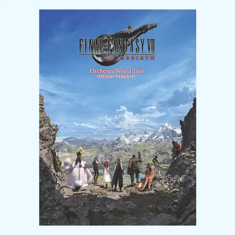 FINAL FANTASY VII REBIRTH Orchestra World Tour Official Pamphlet