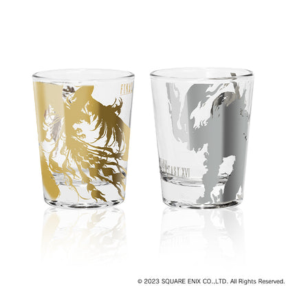 FINAL FANTASY XVI KUJI -SHOT GLASS 2 PIECE SET PHOENIX & IFRIT - (C)