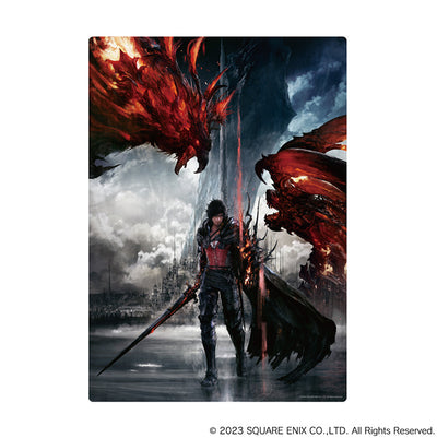 FINAL FANTASY XVI KUJI - ART ILLUSTRATION CLEAR MAT - (G) FULL SET 3 Pcs