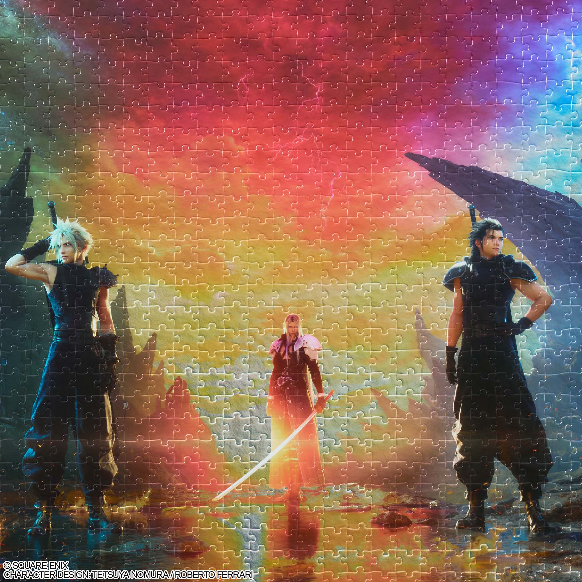 FINAL FANTASY VII REBIRTH JIGSAW PUZZLE - 1000 PIECE KEY VISUAL