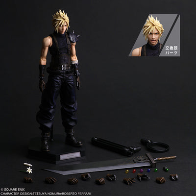 Final Fantasy VII Rebirth Play Arts True - Cloud Strife