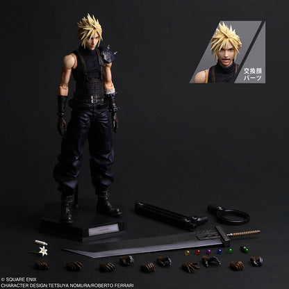 Final Fantasy VII Rebirth Play Arts True - Cloud Strife