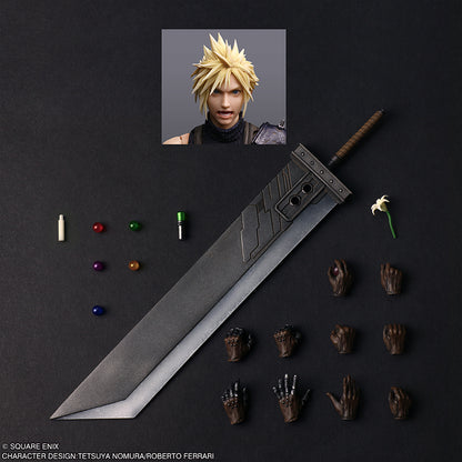Final Fantasy VII Rebirth Play Arts True - Cloud Strife