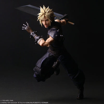 Final Fantasy VII Rebirth Play Arts True - Cloud Strife