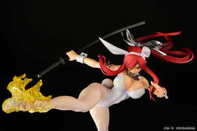 Fairy Tail - Erza Scarlet High Kick Ver. Bunny White Red or Black