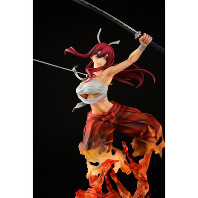 Fairy Tail Figure - Erza Scarlet Samurai Kouen Banjou Ver. Kurenai