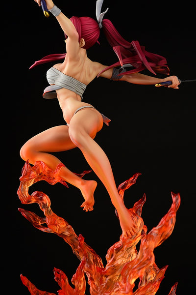 Fairy Tail Figure - Erza Scarlet Samurai Kouen Banjou Ver. Kurenai