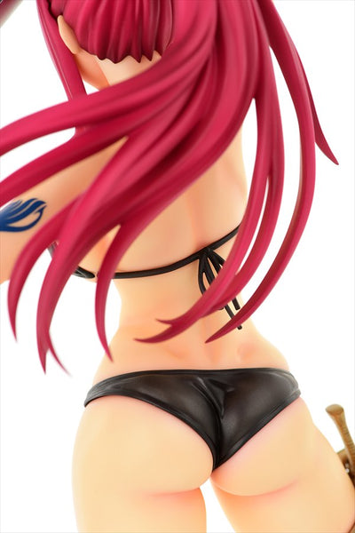 Fairy Tail Figure - Erza Scarlet Swimsuit Gravure Style Black Ver.