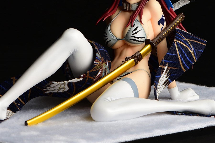 Fairy Tail - Erza Scarlet Gravure Style White Tiger / Halloween Cat / Sakura cat