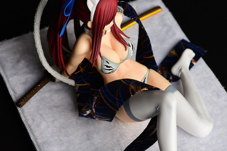 Fairy Tail - Erza Scarlet Gravure Style White Tiger / Halloween Cat / Sakura cat