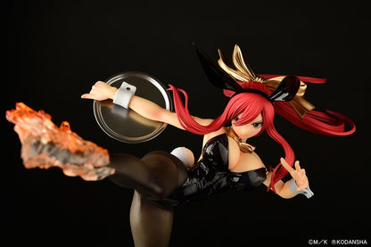 Fairy Tail - Erza Scarlet High Kick Ver. Bunny White Red or Black