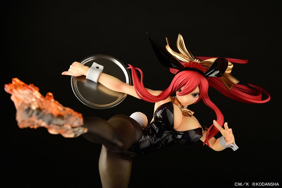 Fairy Tail - Erza Scarlet High Kick Ver. Bunny White Red or Black