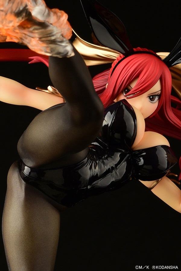 Fairy Tail - Erza Scarlet High Kick Ver. Bunny White Red or Black