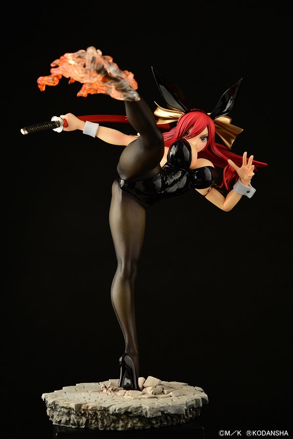 Fairy Tail - Erza Scarlet High Kick Ver. Bunny White Red or Black
