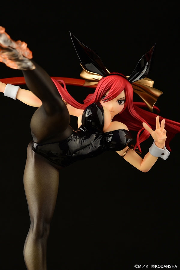 Fairy Tail - Erza Scarlet High Kick Ver. Bunny White Red or Black