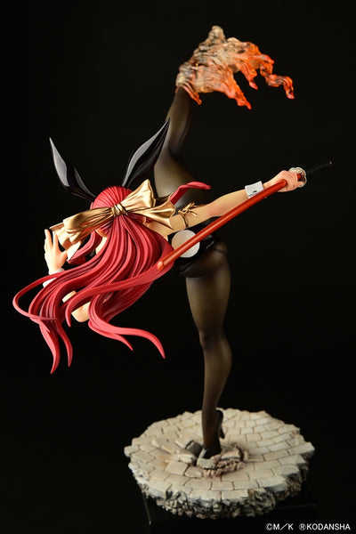 Fairy Tail - Erza Scarlet High Kick Ver. Bunny White Red or Black
