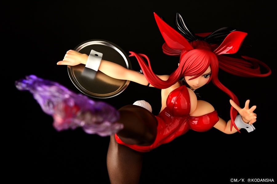 Fairy Tail - Erza Scarlet High Kick Ver. Bunny White Red or Black