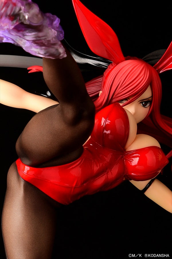 Fairy Tail - Erza Scarlet High Kick Ver. Bunny White Red or Black