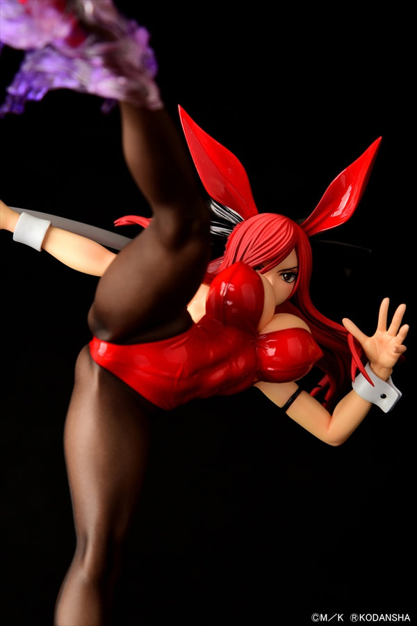 Fairy Tail - Erza Scarlet High Kick Ver. Bunny White Red or Black
