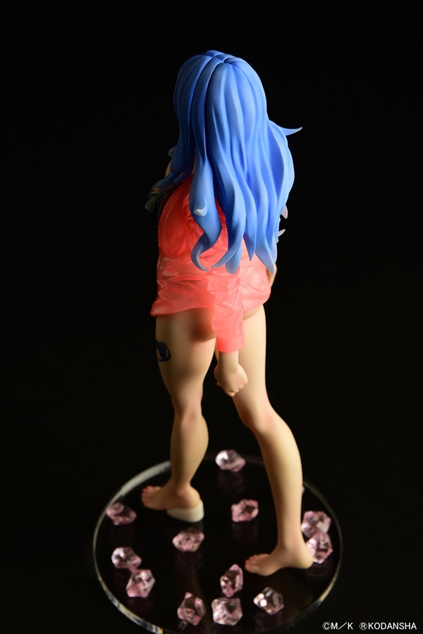Fairy Tail - Juvia Lockser Gravure Style Black Red blue Bikini!! Wet See-through Shirt SP
