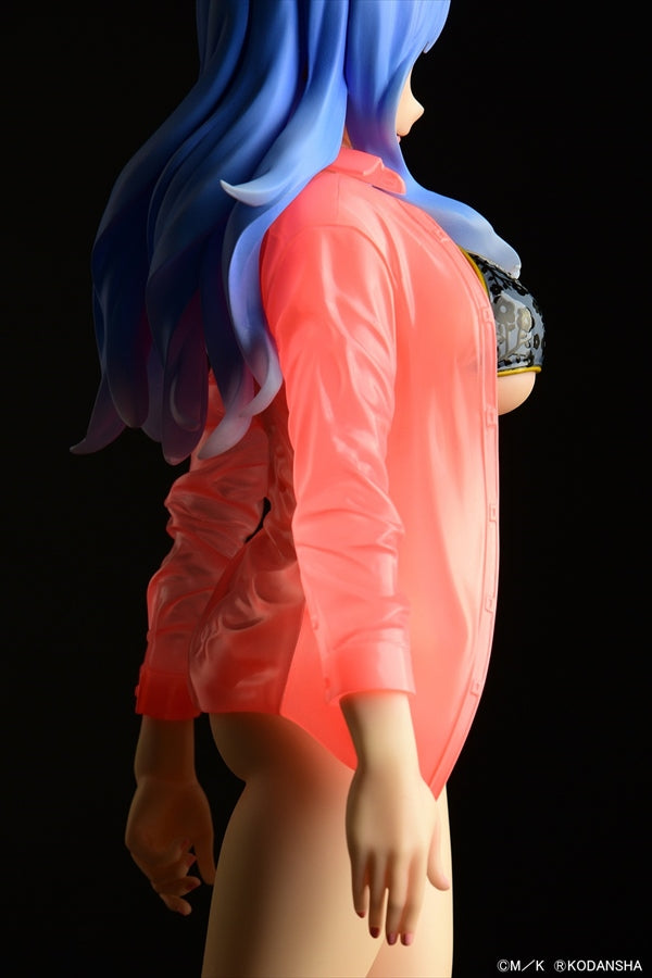 Fairy Tail - Juvia Lockser Gravure Style Black Red blue Bikini!! Wet See-through Shirt SP
