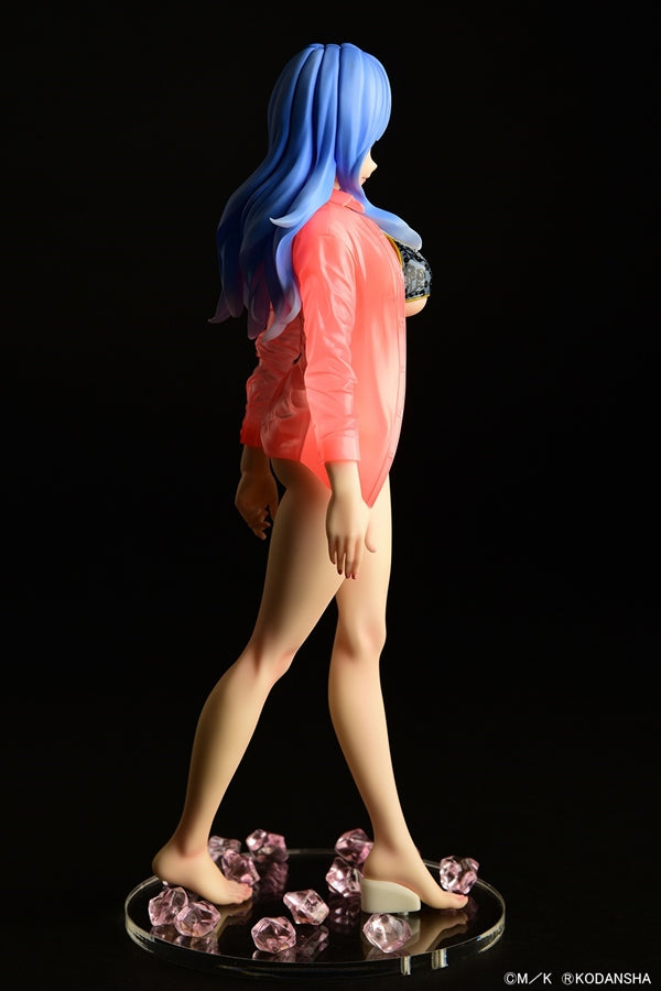 Fairy Tail - Juvia Lockser Gravure Style Black Red blue Bikini!! Wet See-through Shirt SP
