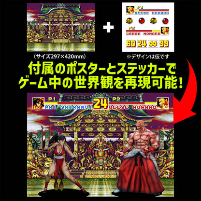 Fatal Fury Special the King of Collectors' 24 Ex - Geese Howard Hg Damage Ver.