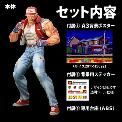 Fatal Fury Special the King of Collectors' 24 Ex - Terry Bogard Hg Damage Ver.