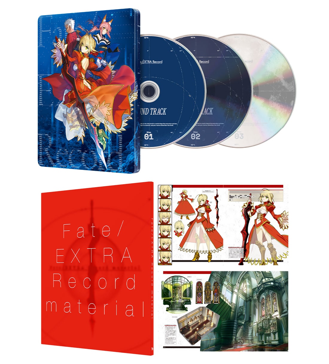 Scene's Fate 100sec Records CD 同人 Fate/EXTRA Record Limited Edition - For PS5, Switch, Switch 2 With