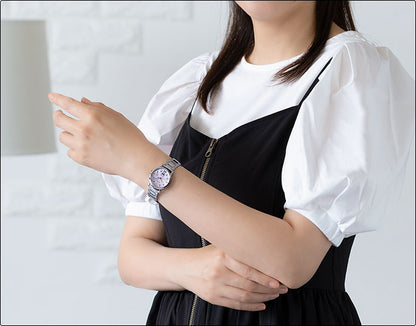 Sanrio Characters x Seiko Watch - Kuromi 20th Anniversary Collaboration Watch [Pre-Order Feb 2026]