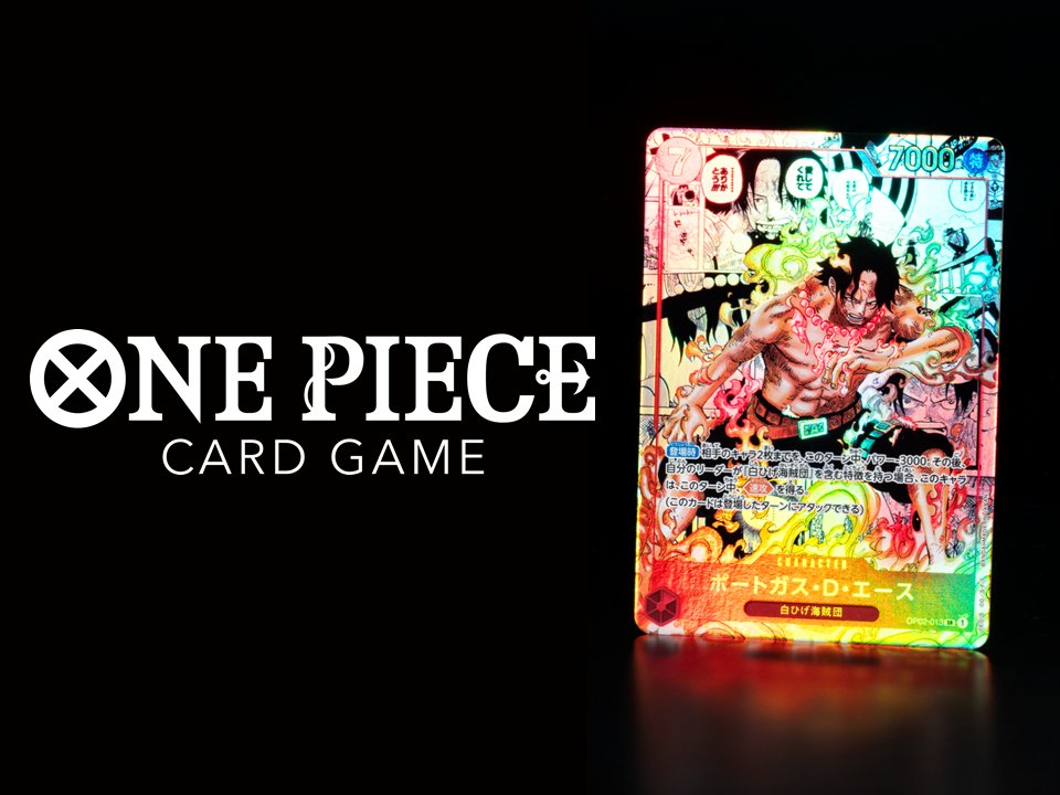 ONE PIECE CARD GAME OP02-013 SR Super Parallel
