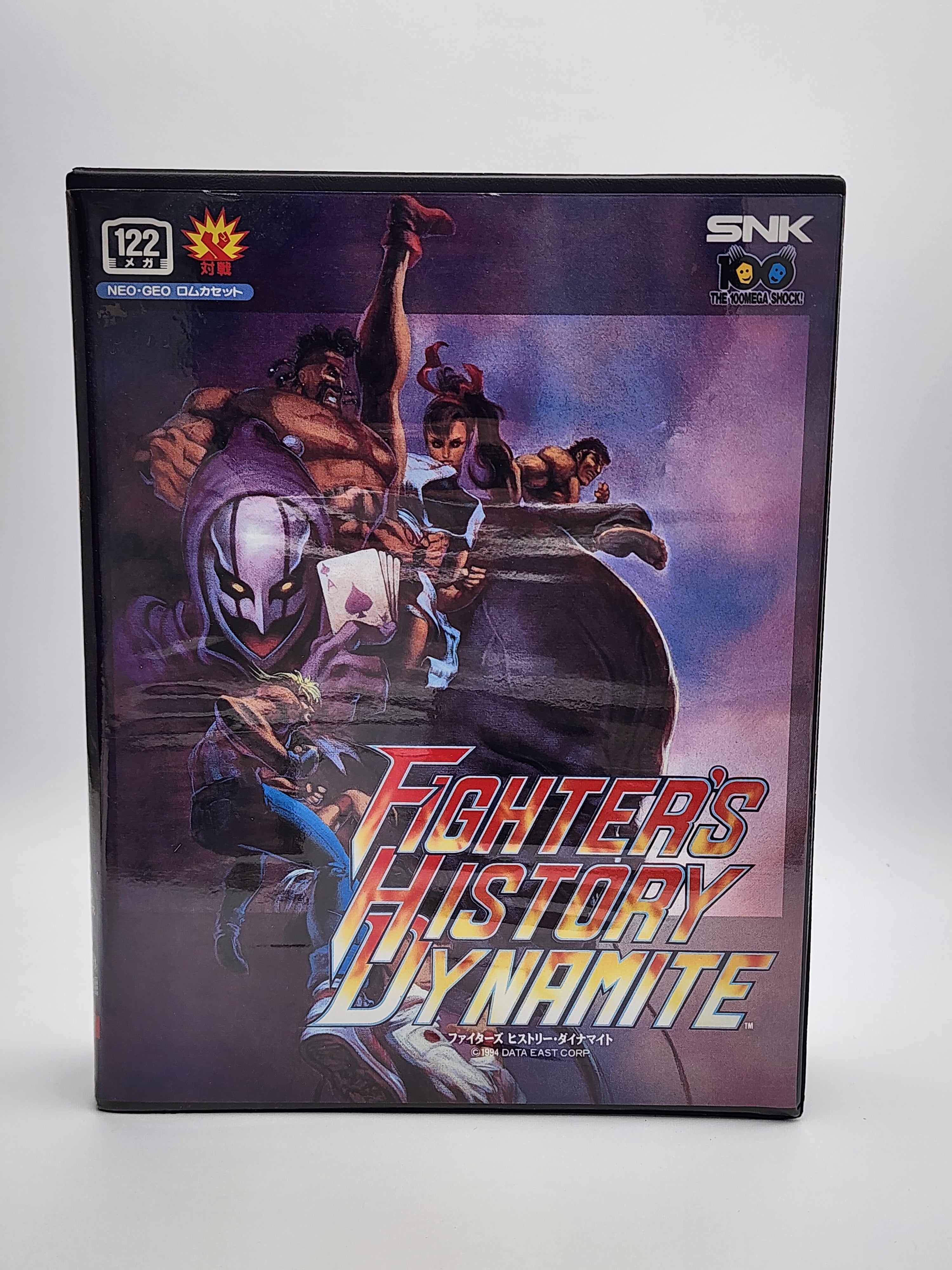 USED JAPAN] Fighters History Dynamite NEOGEO AES [FHD1] – JumpIchiban