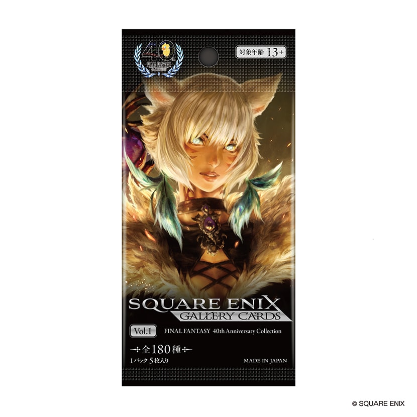 Final Fantasy - Square Enix Gallery Card Series 1 40th Anniversary Collection [BOX] [Pre-Order Jan 2027]