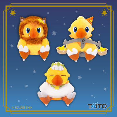 Final Fantasy Constellation Chocobo Plush Toys - Leo, Virgo, and Libra (3 Types)