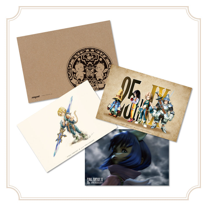 FINAL FANTASY IX 25thANNIVERSARY キャンバス Final Fantasy IX 25th Anniversary Kuji - E Prize Postcard
