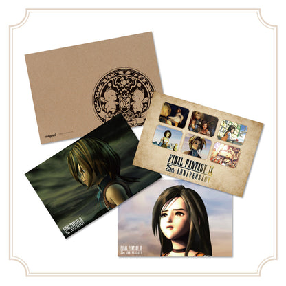 Final Fantasy IX 25th Anniversary Kuji - E Prize Postcard Set Complete Set of 5 Types