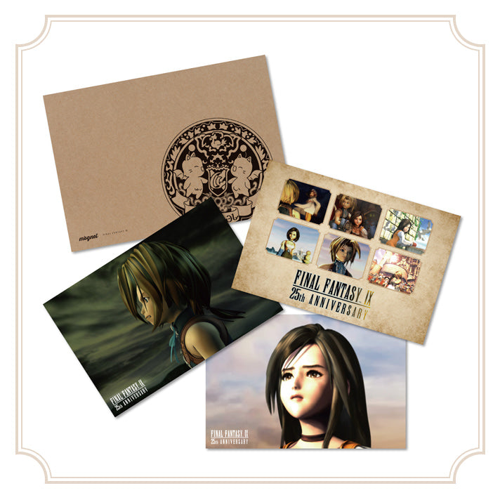 Final Fantasy IX 25th Anniversary Kuji - E Prize Postcard Set Complete Set of 5 Types