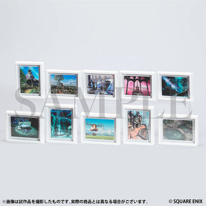 Final Fantasy IX 25th Anniversary The Exhibition - Picture Frame Magnet Collection Complete Set Of 10 Types [Pre-Order May 2026]